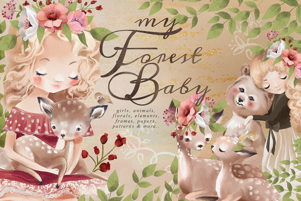 My Forest Baby in Illustrations - product preview 8