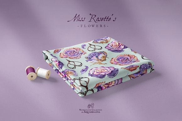 Miss Rosette's Flowers in Illustrations - product preview 8