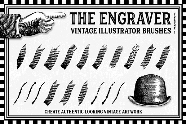 The Engraver - Vintage Brushes
