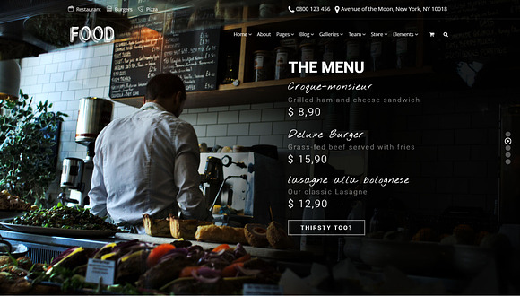 Food - Restaurant WordPress Theme in WordPress Business Themes - product preview 13