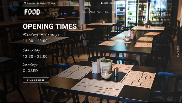 Food - Restaurant WordPress Theme in WordPress Business Themes - product preview 14