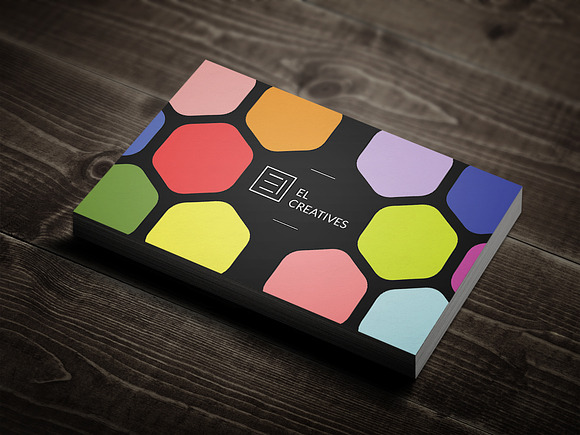 Creative Colorful Business Card in Business Card Templates - product preview 3