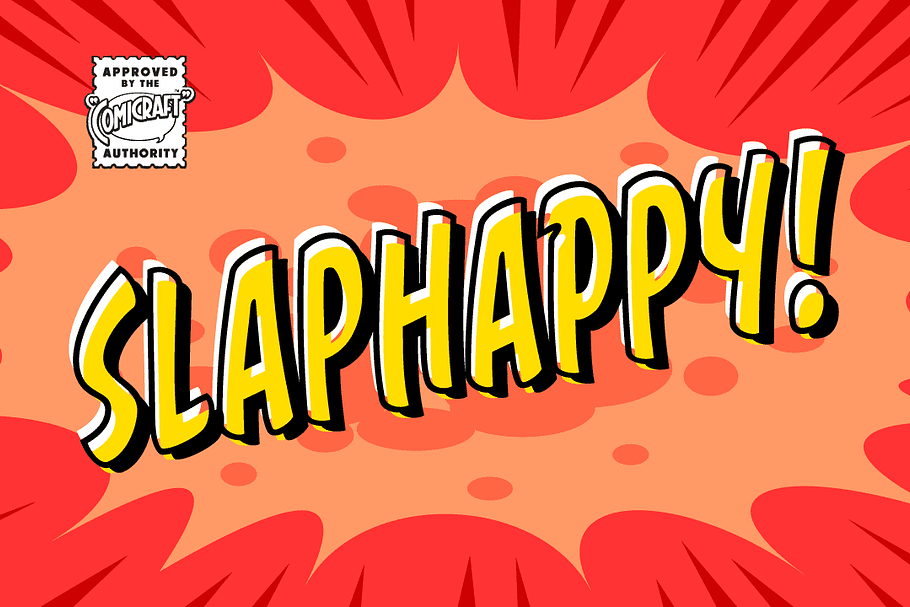 Slap Happy in Display Fonts - product preview 8