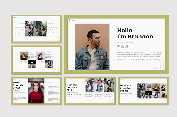 Bright - Google Slides in Google Slides Templates - product preview 2