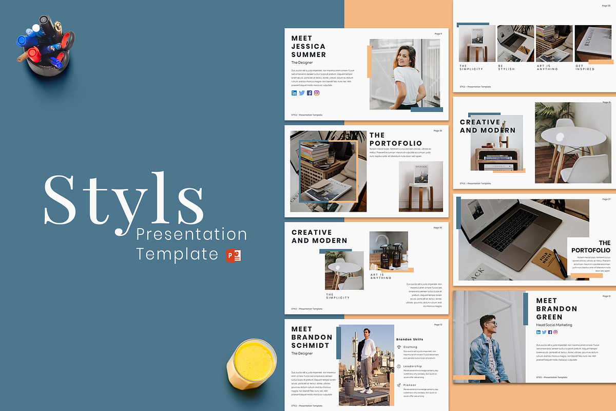 Styls - Powerpoint Template in PowerPoint Templates - product preview 8