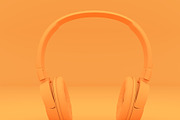 Modern Headphones one tone color.