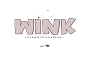 Wink - A Bold Handwritten Font