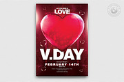 Valentines Day Flyer Template V21