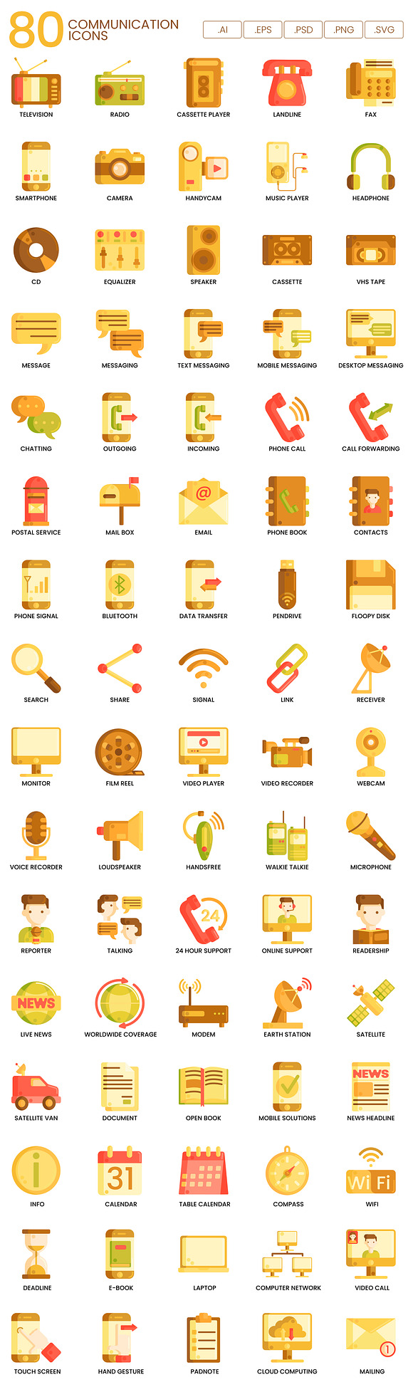 900+ Vector Icons Caramel Bundle in Icons - product preview 5