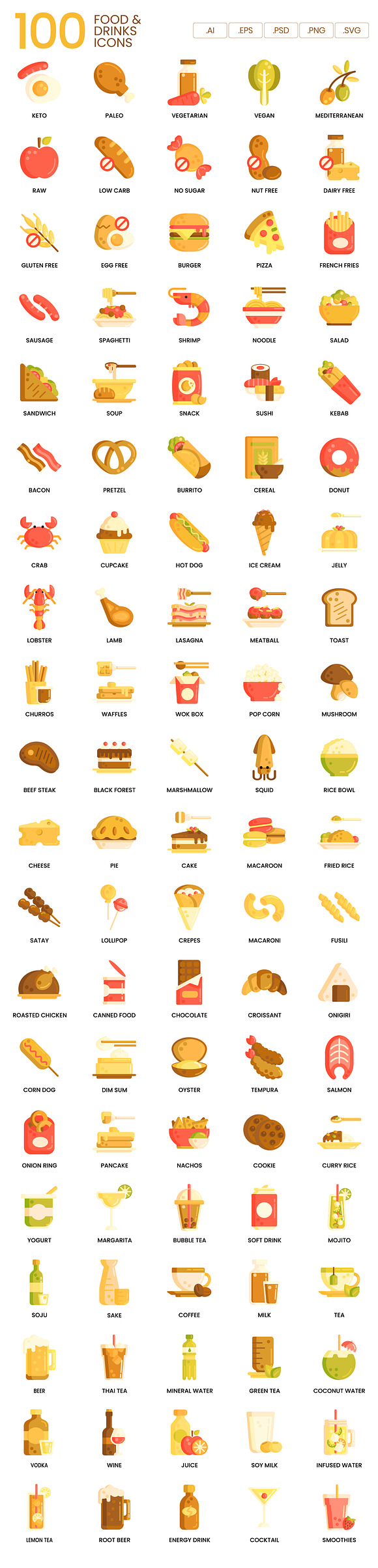 900+ Vector Icons Caramel Bundle in Icons - product preview 7