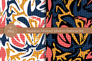 Seamless Abstract Modern Patterns