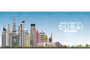 Welcome to Dubai UAE Skyline