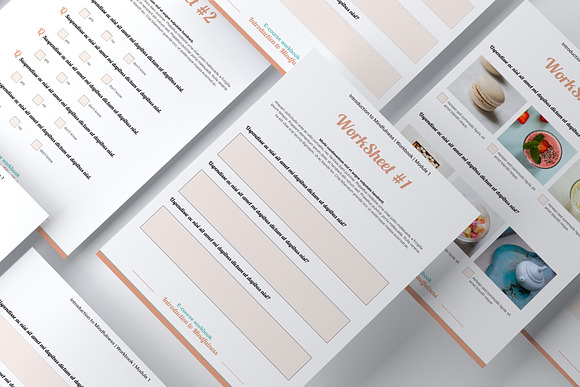 E-course Workbook / Opt-in Template in Magazine Templates - product preview 3
