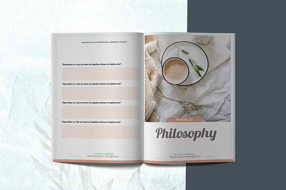 E-course Workbook / Opt-in Template in Magazine Templates - product preview 4