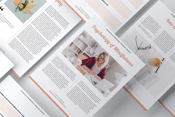 E-course Workbook / Opt-in Template in Magazine Templates - product preview 6