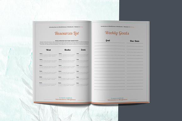 E-course Workbook / Opt-in Template in Magazine Templates - product preview 11