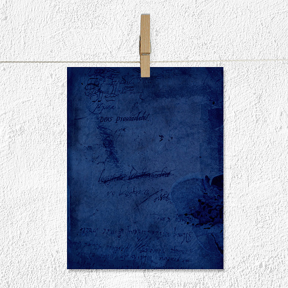 Distressed Blue Textures in Graphics - product preview 1