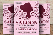 Beauty Saloon Flyer Template