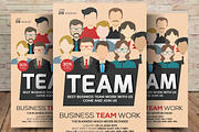 Business Team Work Flyer Template