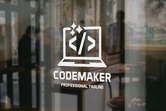 Code Maker Logo in Logo Templates - product preview 1