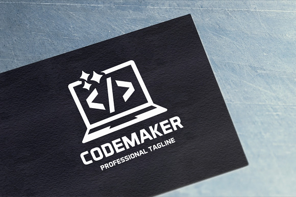 Code Maker Logo in Logo Templates - product preview 5
