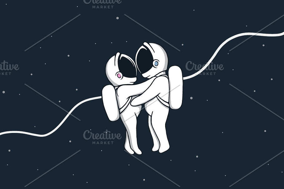 love story in space