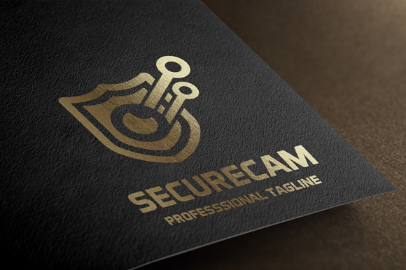 Secure Cam Logo in Logo Templates - product preview 4