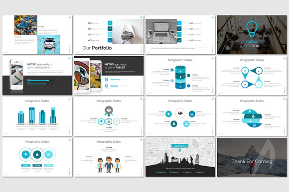 Metro - Keynote Template in Keynote Templates - product preview 2