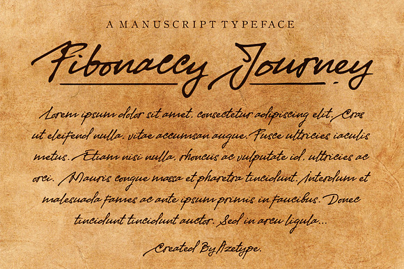 Fibonaccy Journey • Exclusive Font in Script Fonts - product preview 5