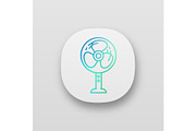 Stand floor fan app icon