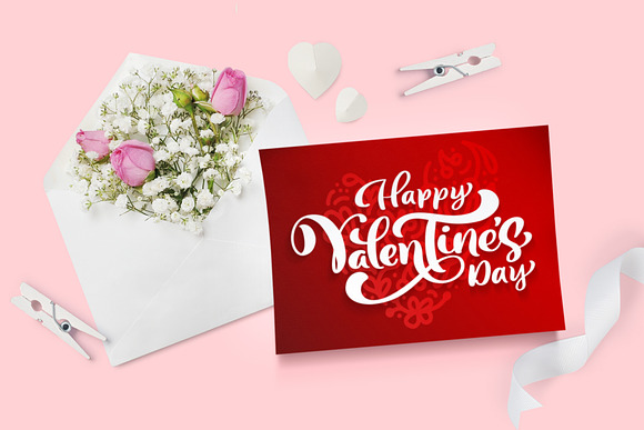 Valentine Vector Greeting Cards in Objects - product preview 5