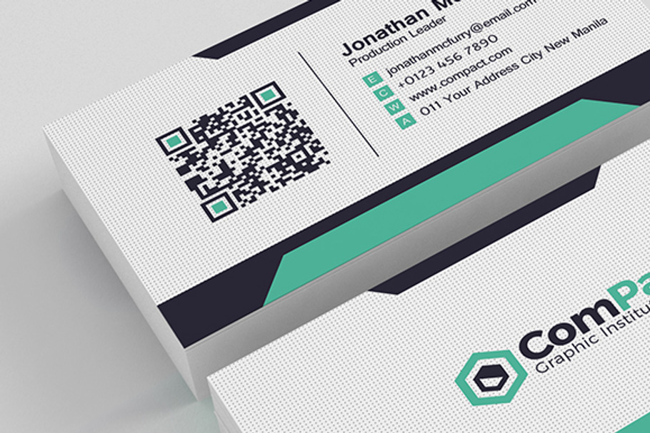 Corporate | Creative Business Card in Business Card Templates - product preview 8