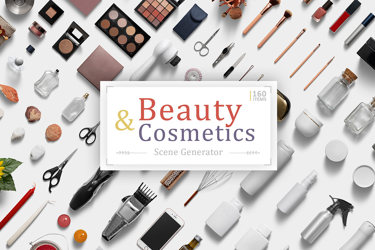 Beauty & Cosmetics Scene Generator in Scene Creator Mockups - product preview 8