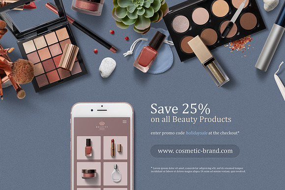 Beauty & Cosmetics Scene Generator in Scene Creator Mockups - product preview 2