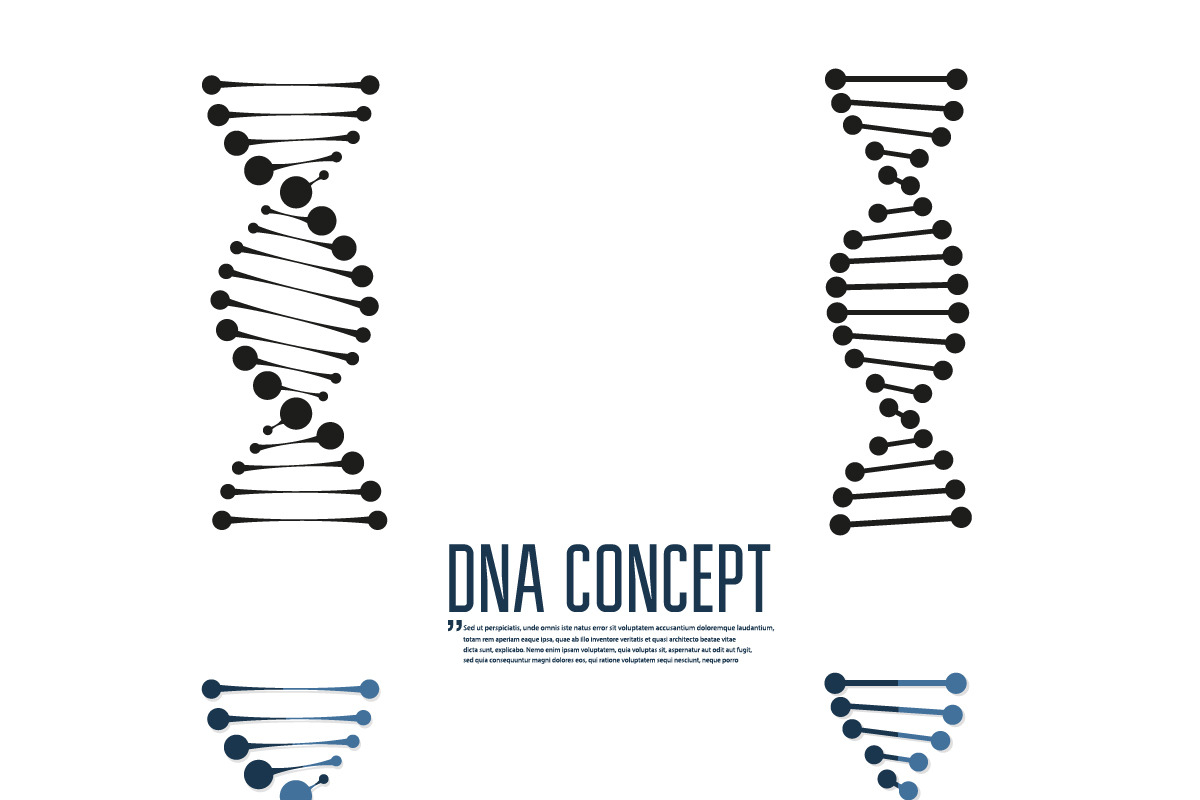 Dna vector icon in Illustrations - product preview 8