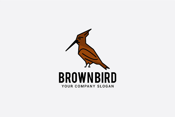 brown bird logo in Logo Templates - product preview 1