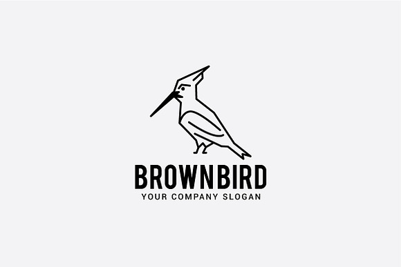 brown bird logo in Logo Templates - product preview 2