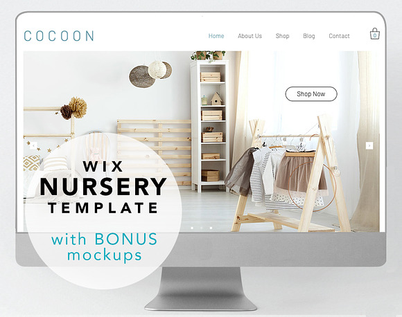 Wix website template - kids nursery in Website Templates - product preview 5