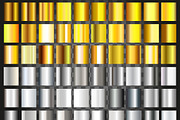 Silver and gold gradient background