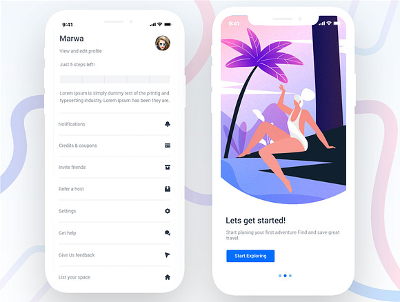 Travel And Booking UI Kit in Illustrations - product preview 5