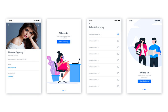 Travel And Booking UI Kit in Illustrations - product preview 9