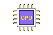 CPU color icon