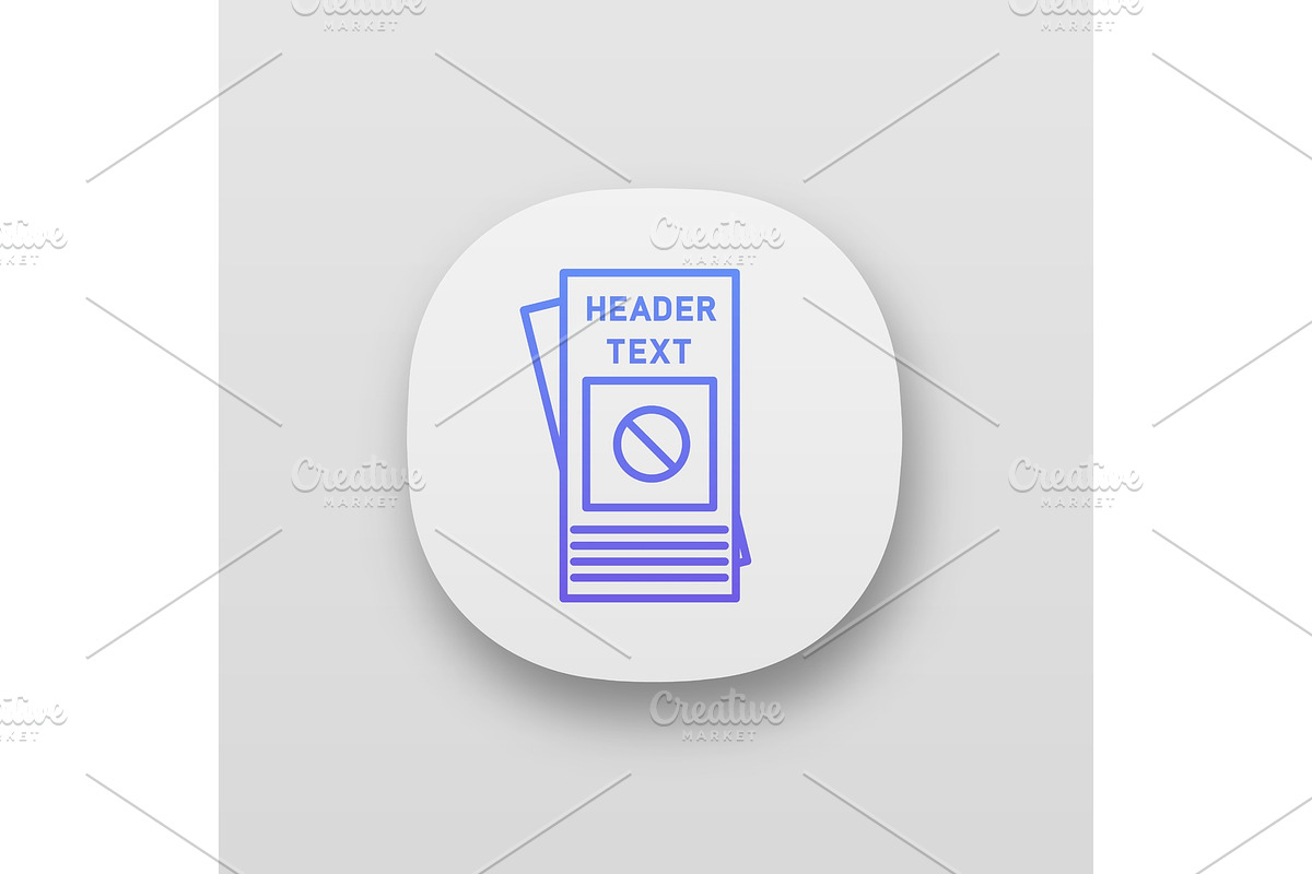 Protest leaflet app icon in Icons - product preview 8