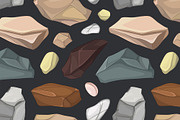 Set of stones pattern
