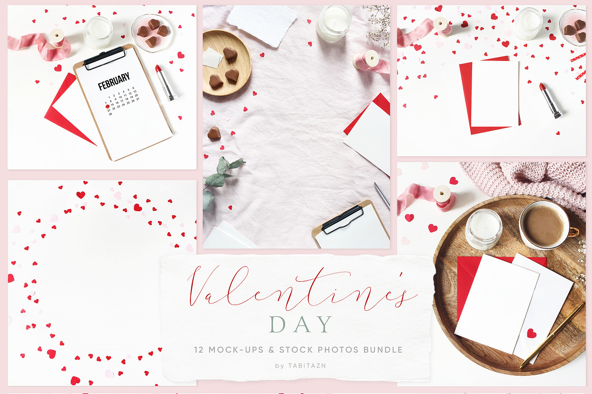 Valentine's day mockups & photos in Product Mockups - product preview 8
