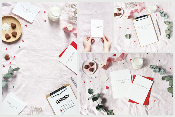 Valentine's day mockups & photos in Product Mockups - product preview 3