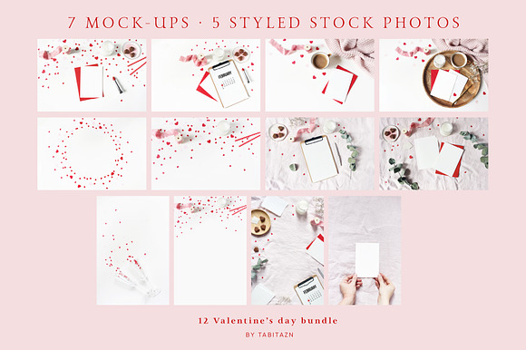 Valentine's day mockups & photos in Product Mockups - product preview 4