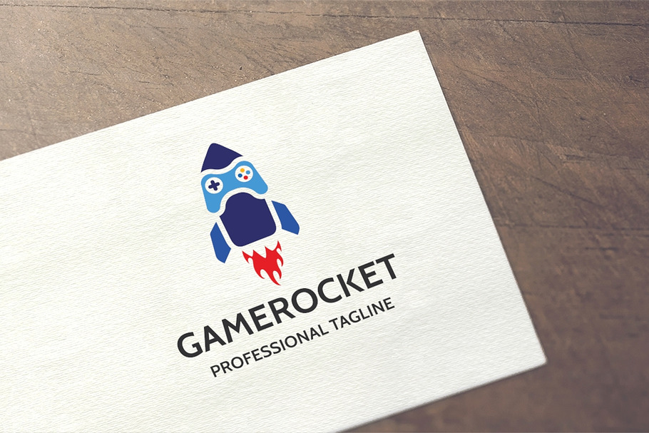 Game Rocket Logo in Logo Templates - product preview 8