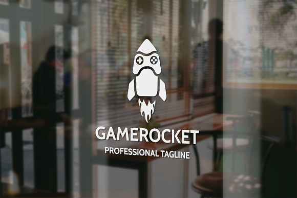 Game Rocket Logo in Logo Templates - product preview 1