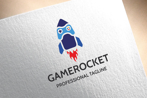 Game Rocket Logo in Logo Templates - product preview 2